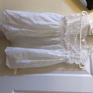 Lace Eyelet Babydoll Too
